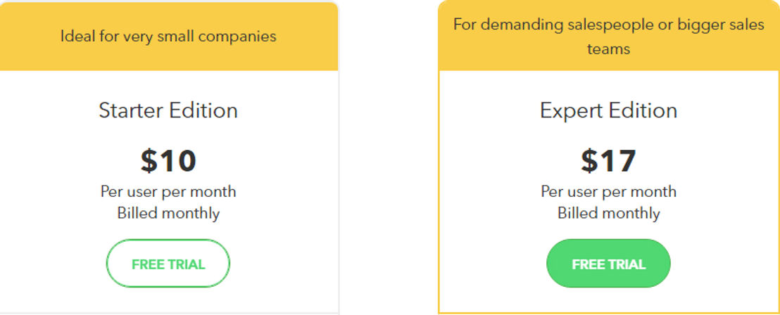 noCRM.io pricing