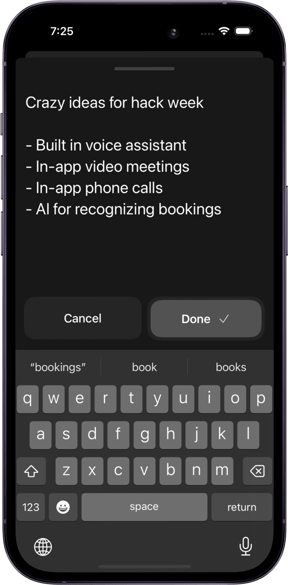 Notary for iOS screenshot