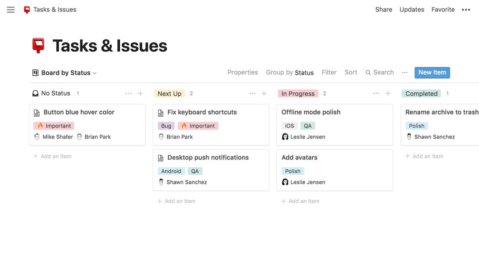 Notion screenshot 4