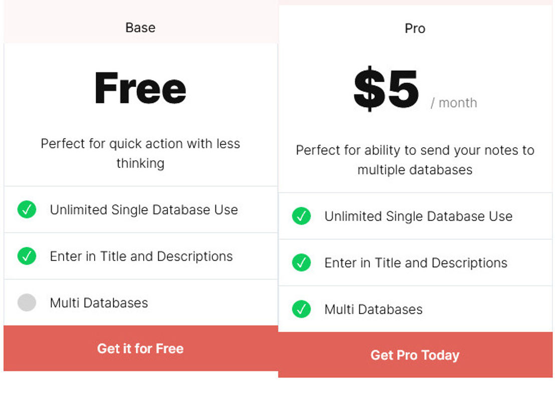 Notion To-Do pricing