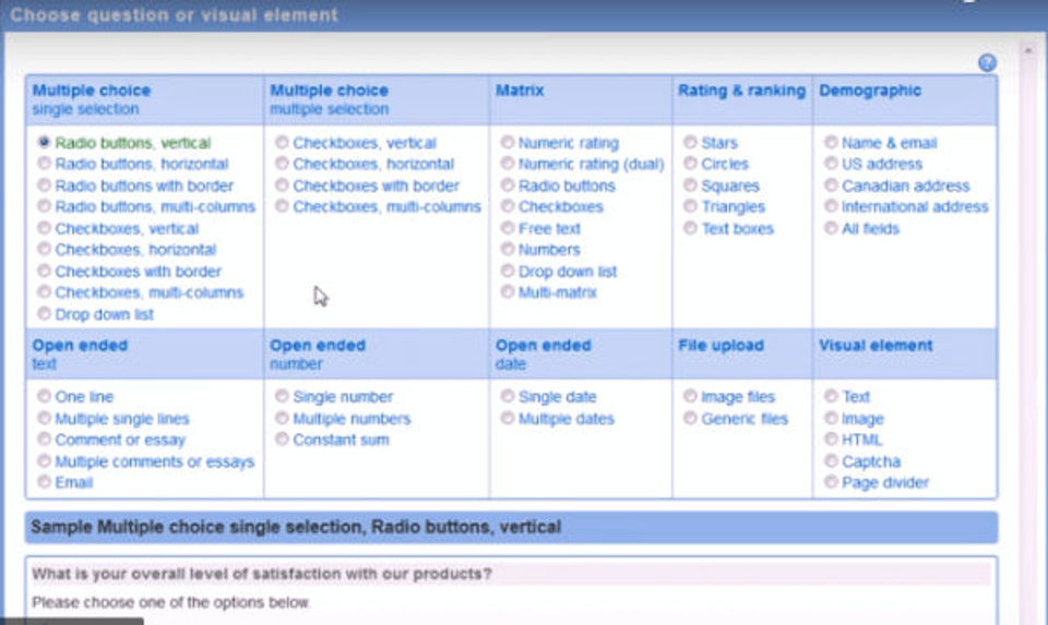 Novi Survey screenshot 2