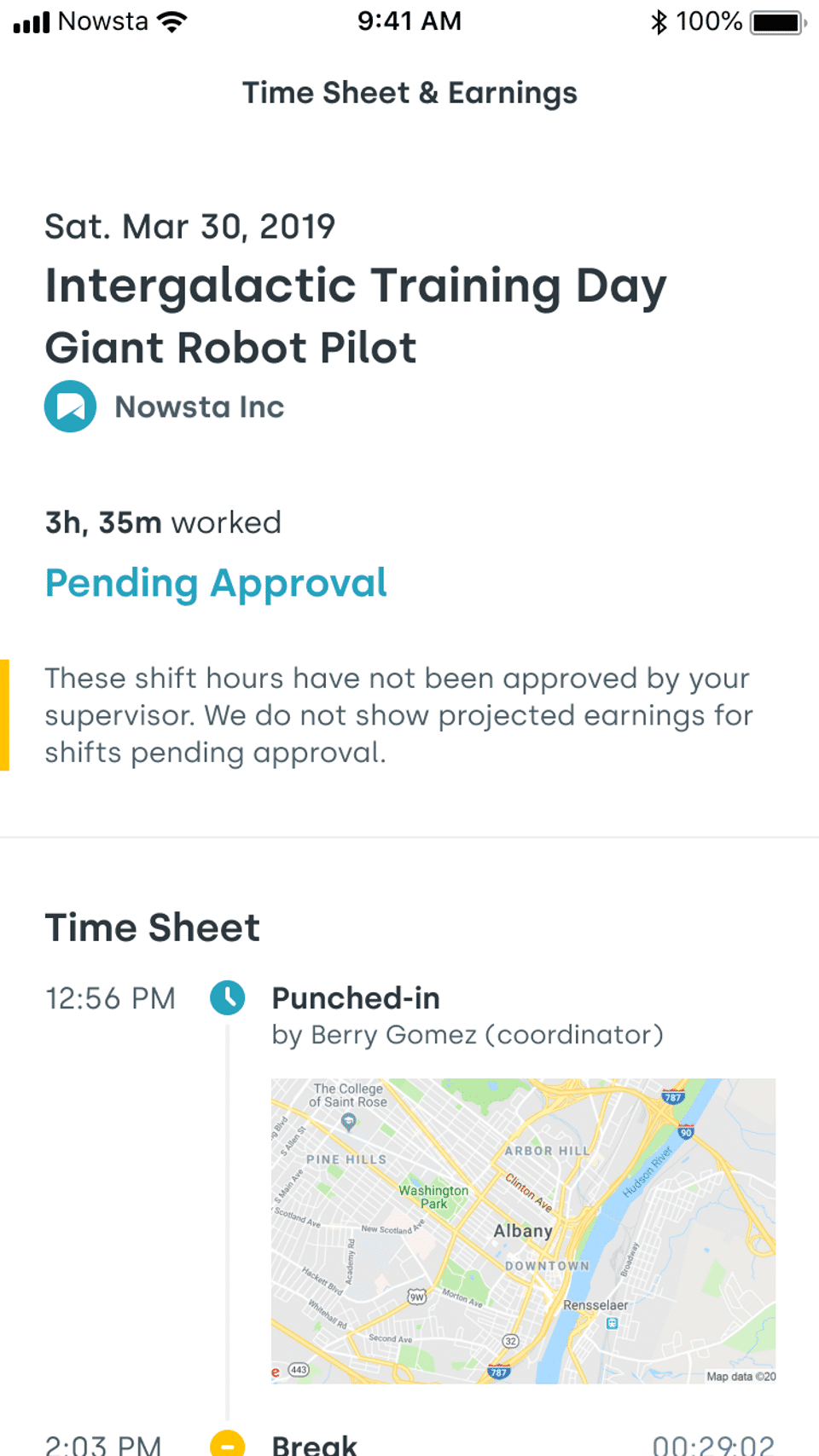 Nowsta screenshot 3