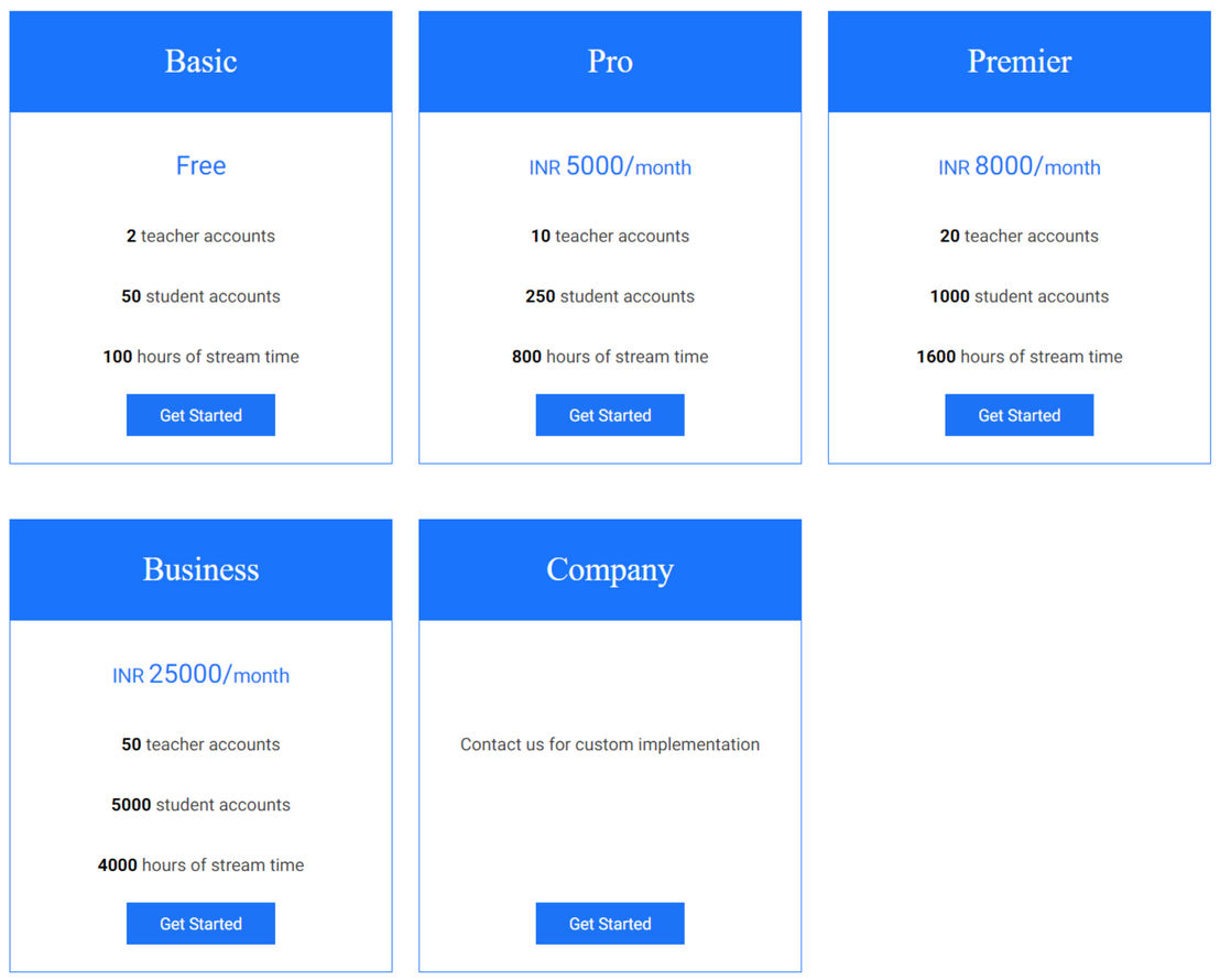 NuClass pricing 1
