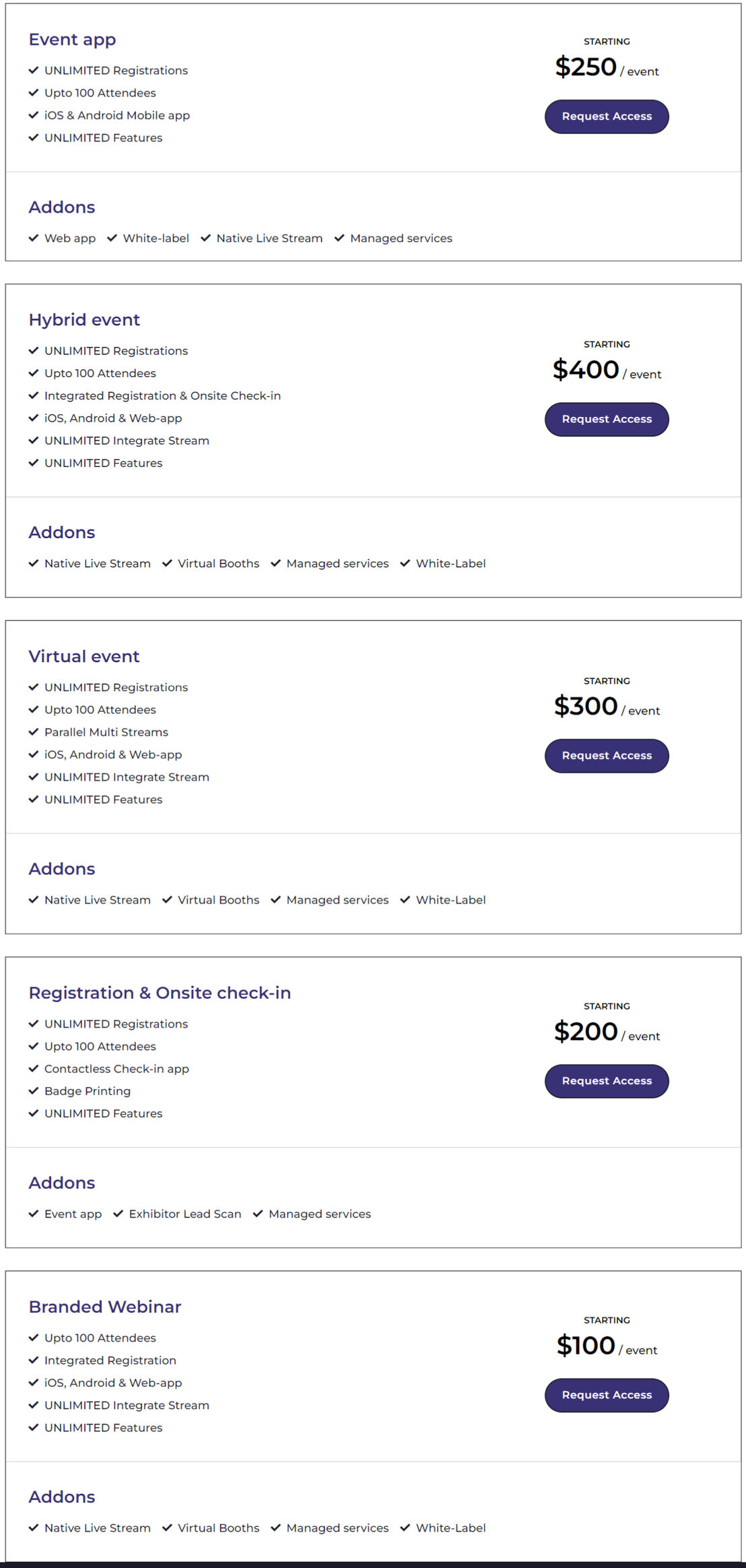 Nunify pricing 1