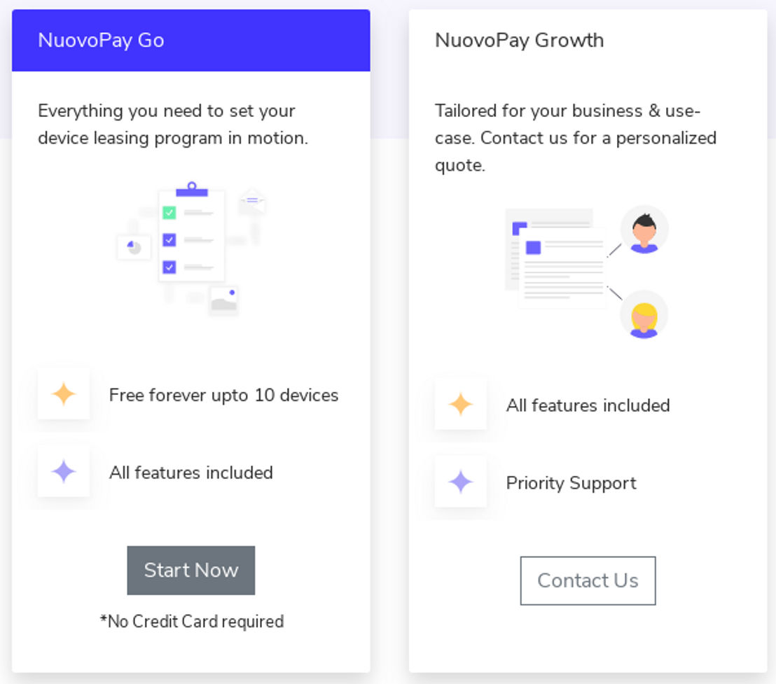 NuovoPay pricing 1