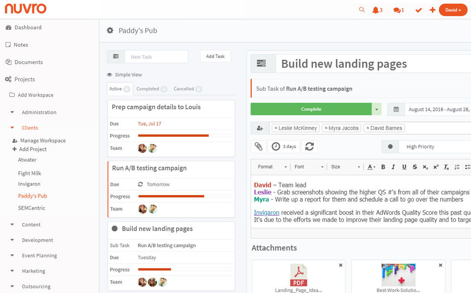 Nuvro screenshot 1