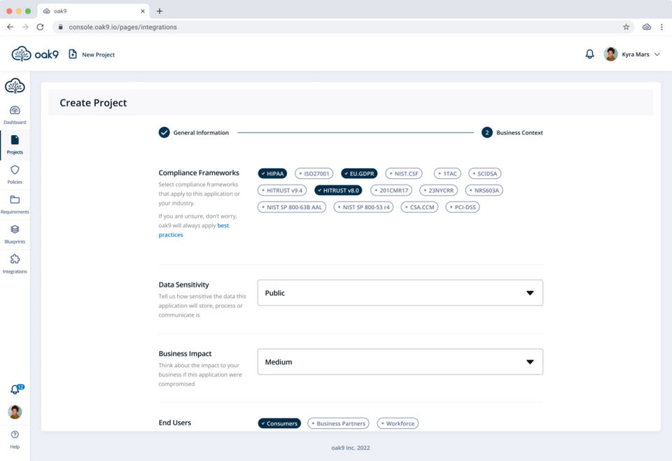 oak9 screenshot 4