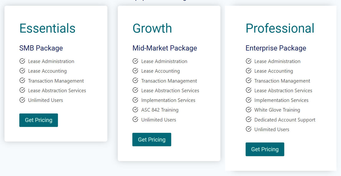 Occupier pricing 1