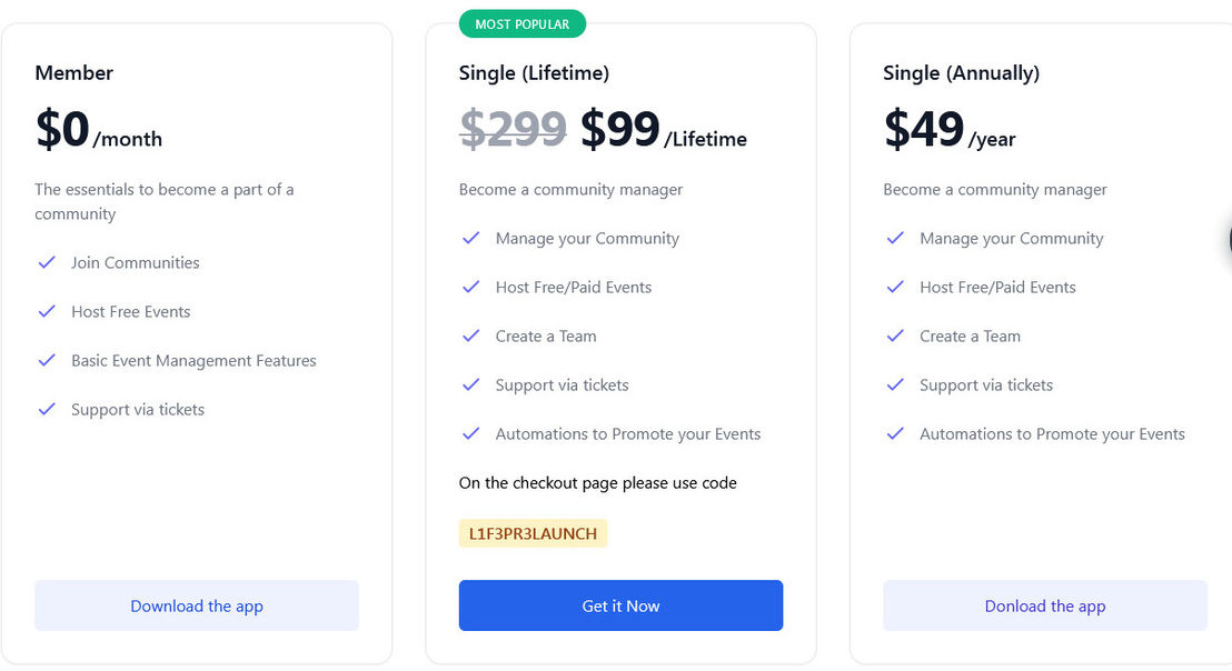 Odd Circles pricing 1