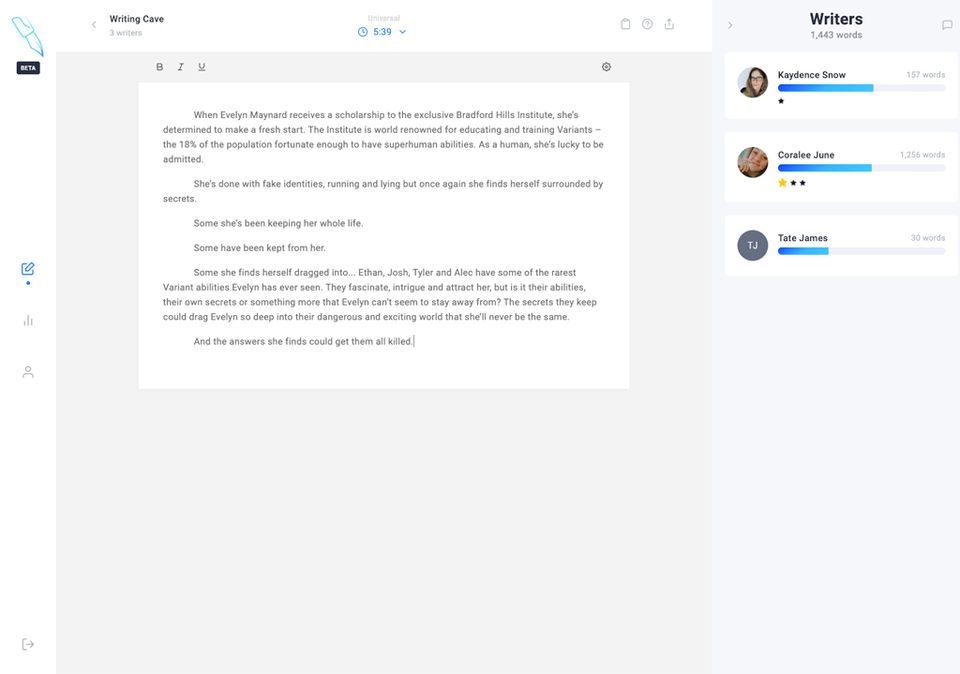 Ohwrite screenshot 2