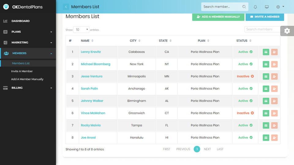 OKDentalPlans screenshot 1