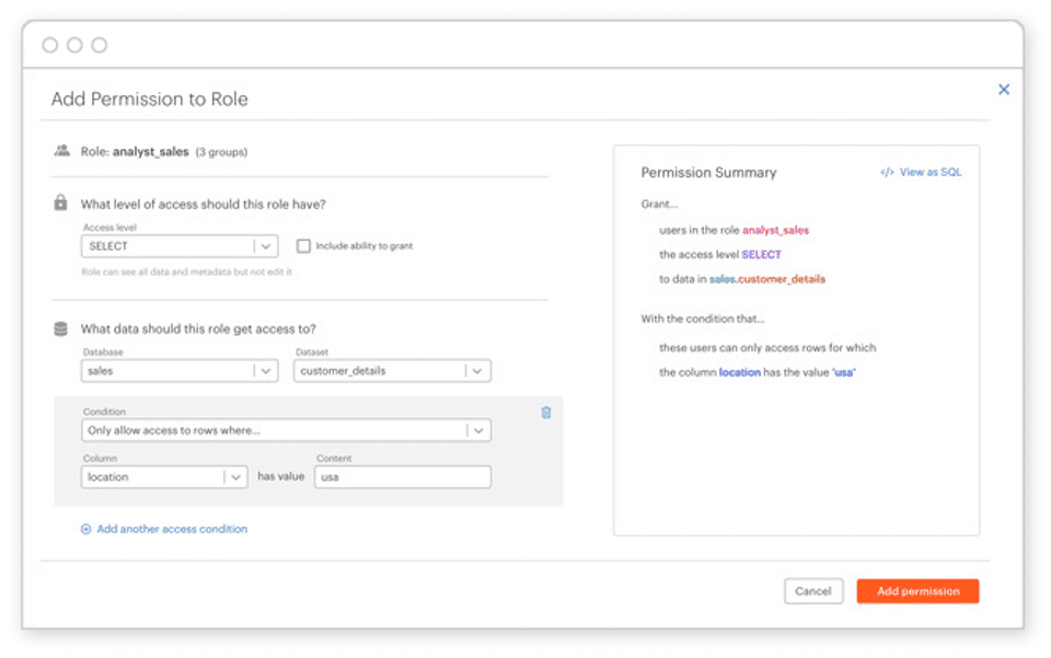 Okera screenshot 1