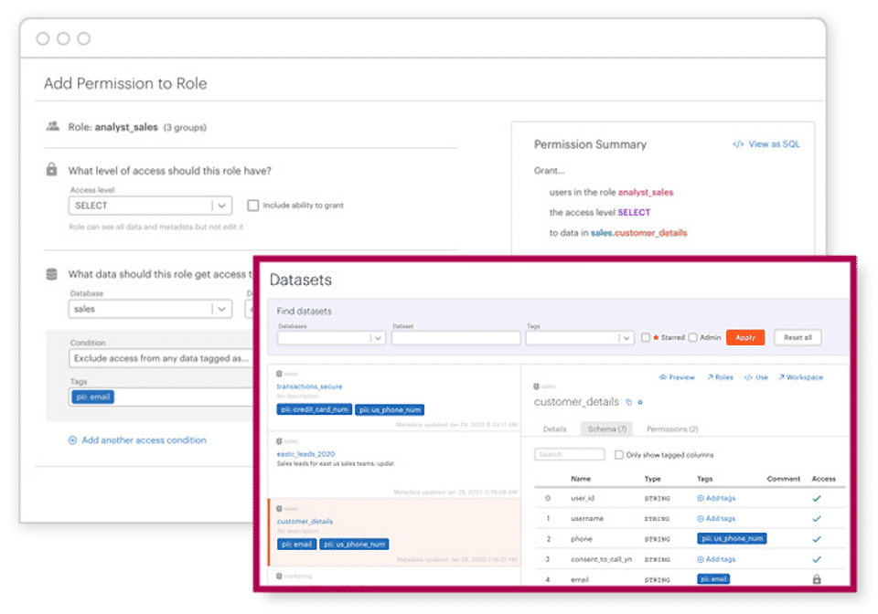 Okera screenshot 2