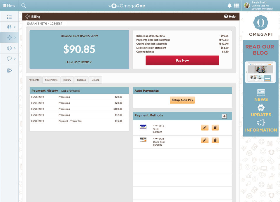 OmegaFi screenshot 3