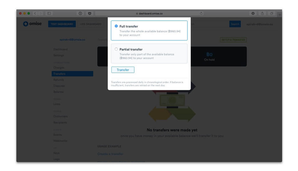 Omise screenshot 1