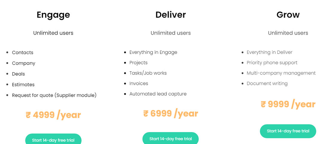 OneDigiFlow pricing 1
