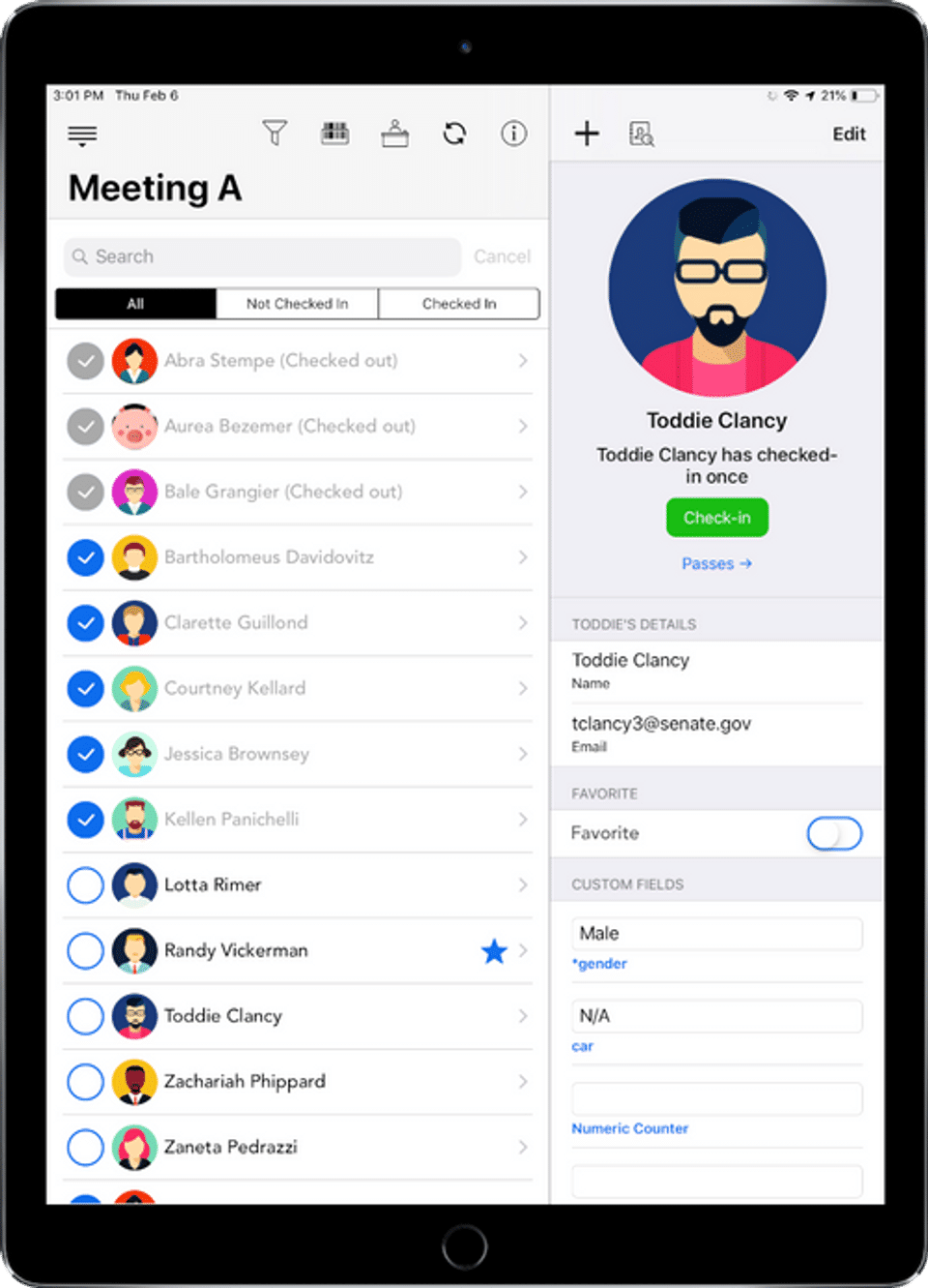 OneTap Check-In screenshot 3
