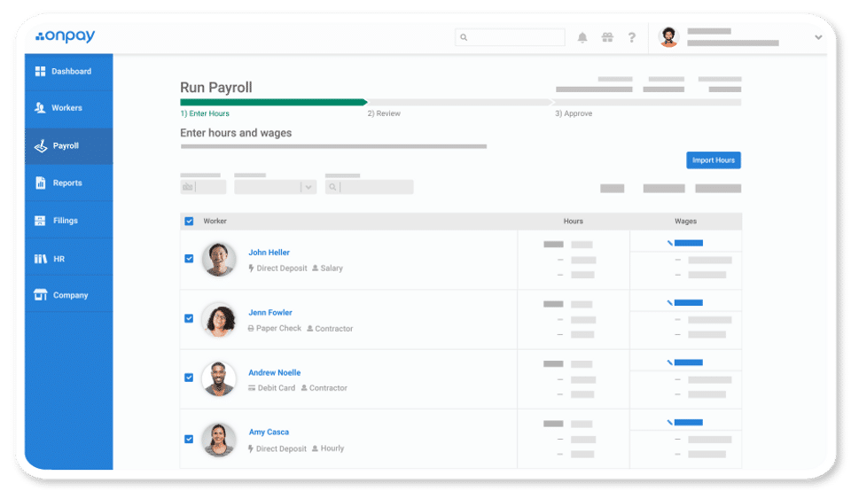OnPay screenshot 2