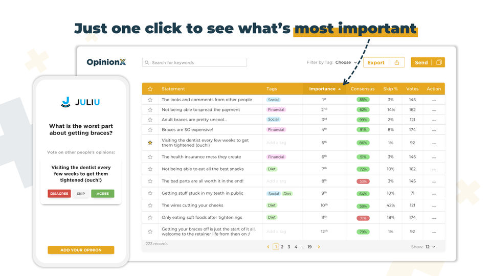 OpinionX screenshot 3