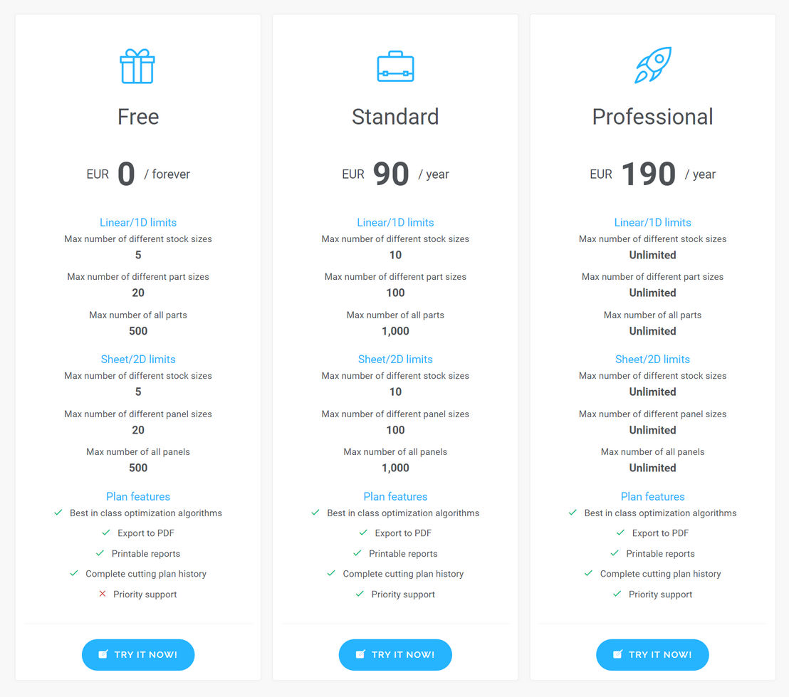 optiCutter screenshot 1