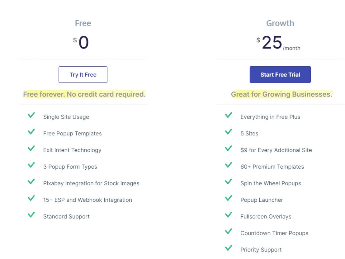 Optinly pricing 2