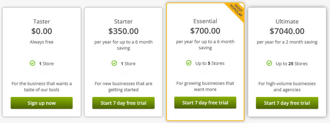 Optiseller pricing 1