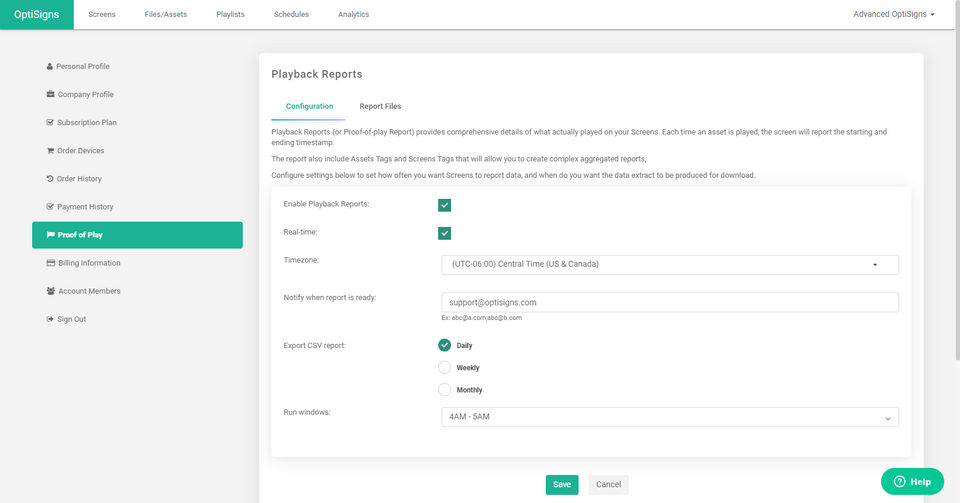 OptiSigns screenshot 2