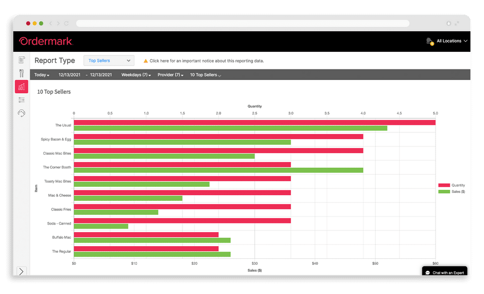 Ordermark screenshot 1