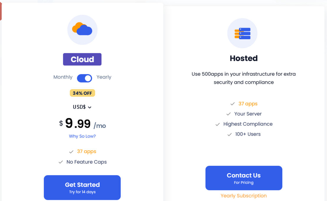 OutReachly by 500apps pricing 2