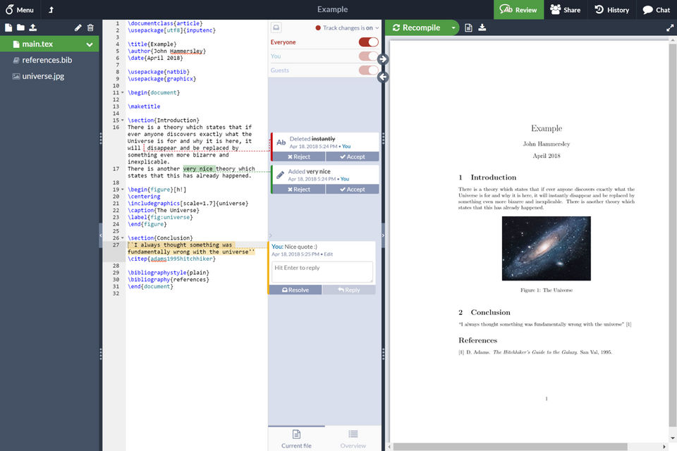 Overleaf screenshot 2