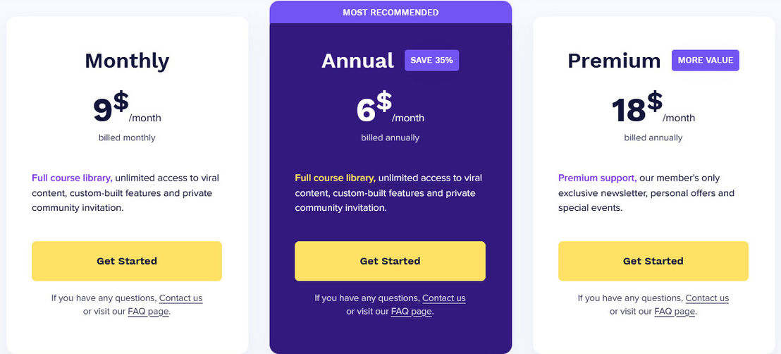 Owledge pricing 1