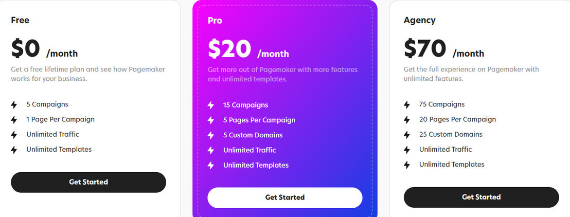 Pagemaker screenshot 1