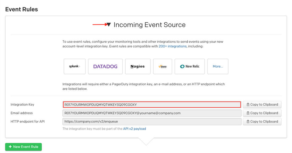PagerDuty screenshot 2