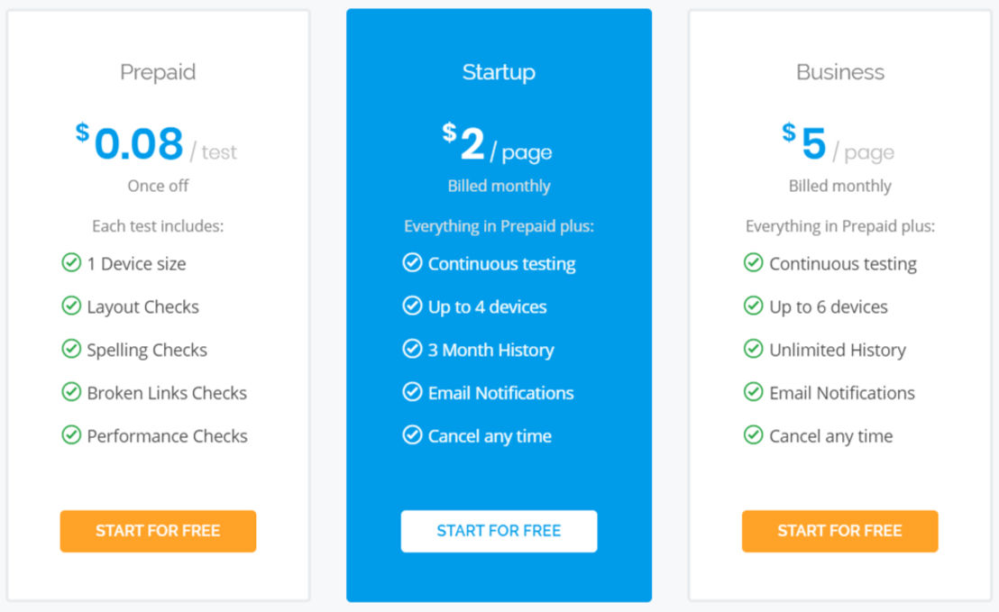 PageWatch screenshot 1