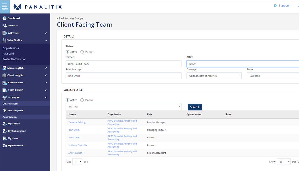 Panalitix screenshot