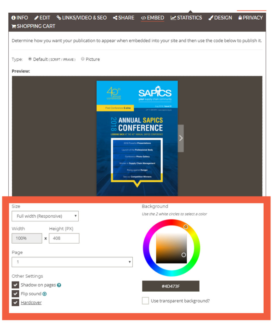 Paperturn screenshot 2