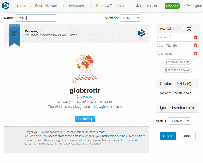 Parseur screenshot 3
