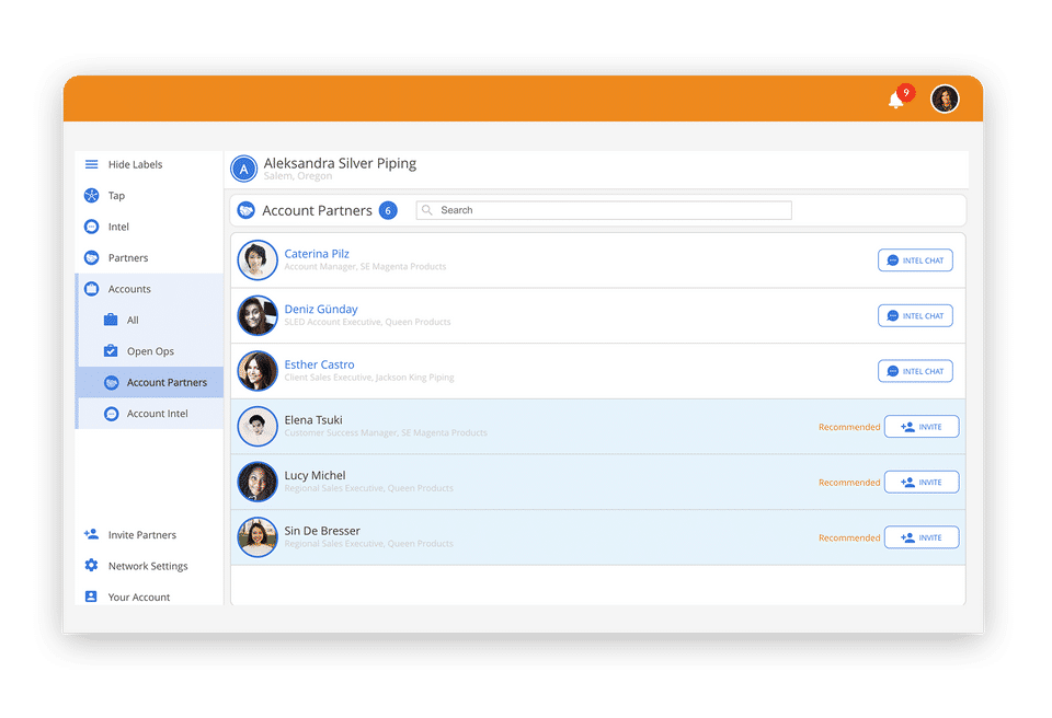 PartnerTap screenshot