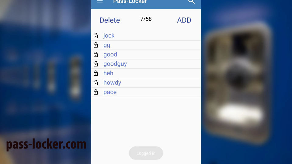 Pass-Locker screenshot 1