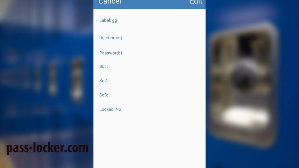 Pass-Locker screenshot 2