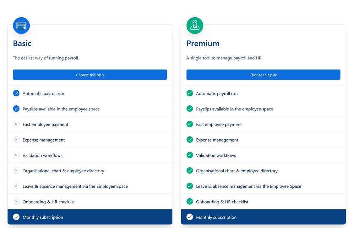 PayFit pricing 1