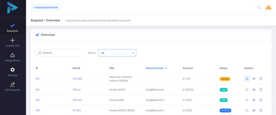 PayRequest screenshot