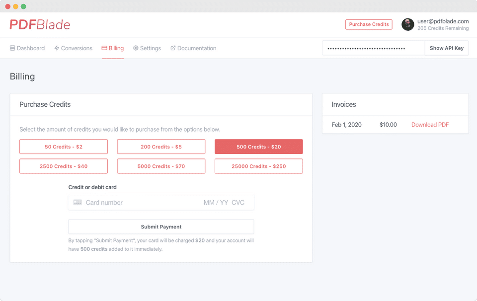 PDFBlade screenshot 1