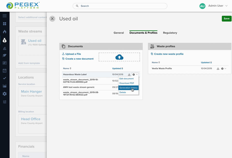 PegEx Platform screenshot 4