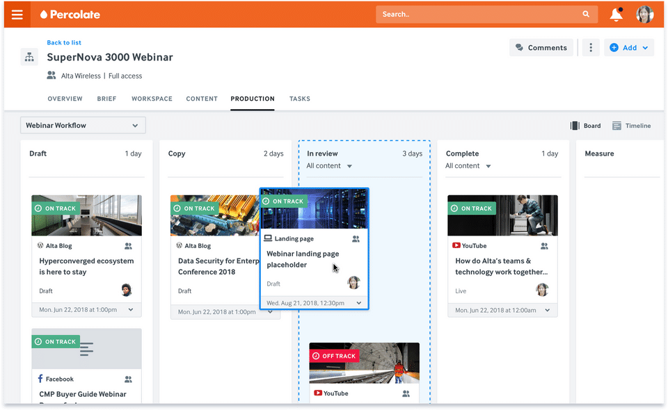 Percolate screenshot 4