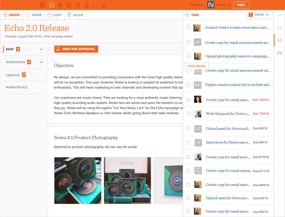 Percolate screenshot 3