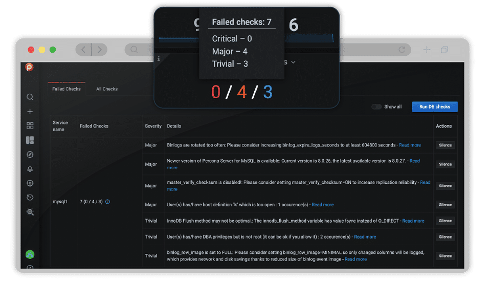 Percona Monitoring and Management (PMM) screenshot 2