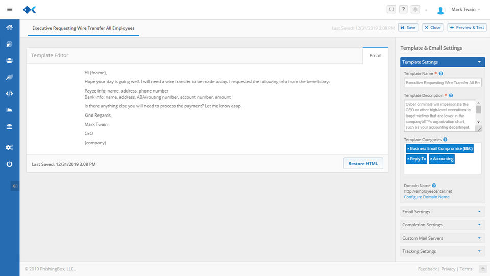 PhishingBox screenshot 1