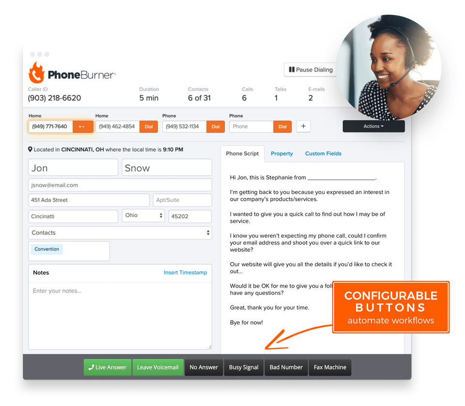 PhoneBurner screenshot 3