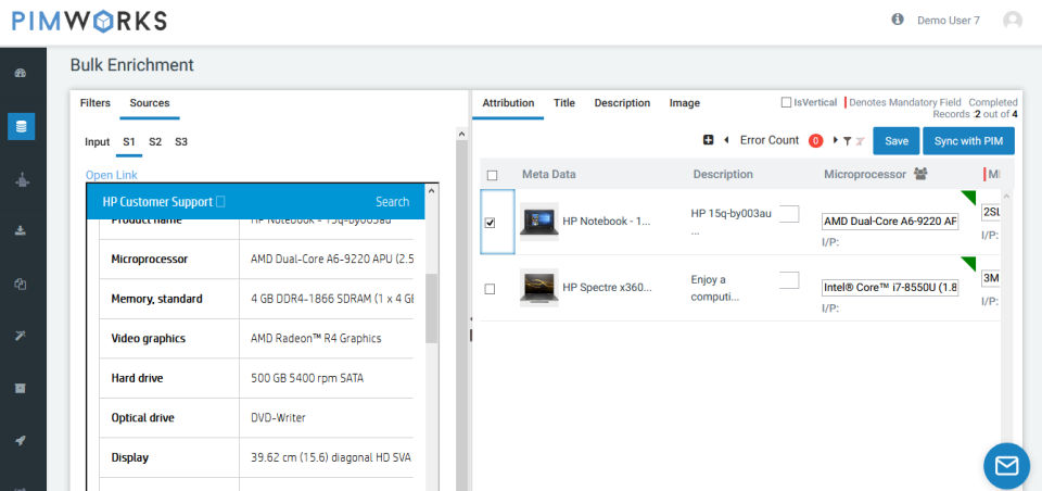 PIMworks screenshot 3
